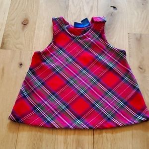 💗 5/$15 Vintage little legends plaid dress